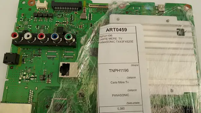 Carte électronique de téléviseur Panasonic réparée